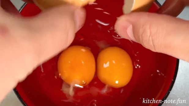 卵を2個用意