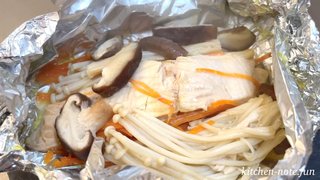 鮭のホイル焼きの作り方・レシピ｜ミニダッチオーブンで作れるレシピ