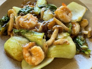 海老とチンゲン菜の中華料理炒めの作り方・レシピ